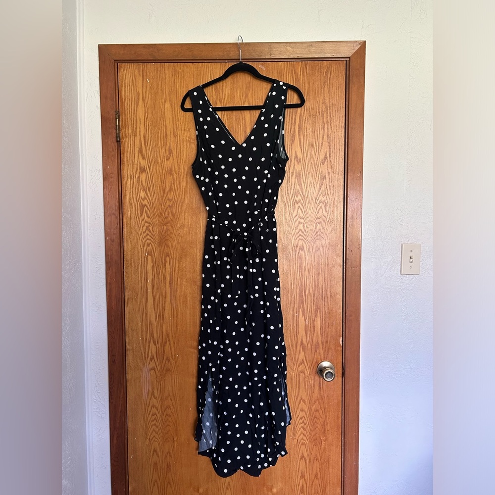 Size large polka dot dress